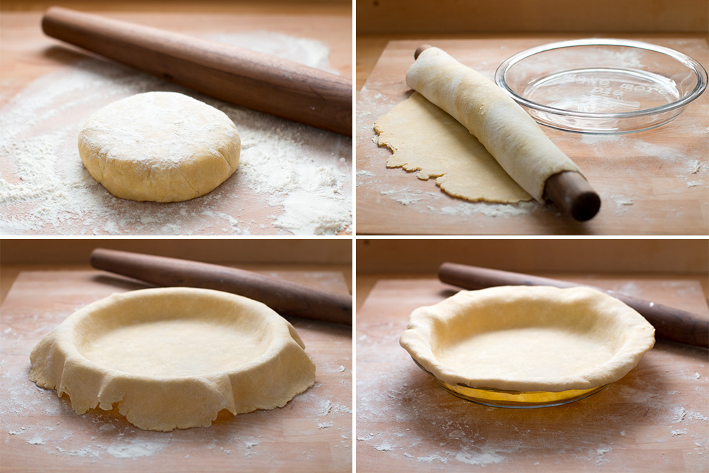 Apple Persimmon Crumble Pie dough
