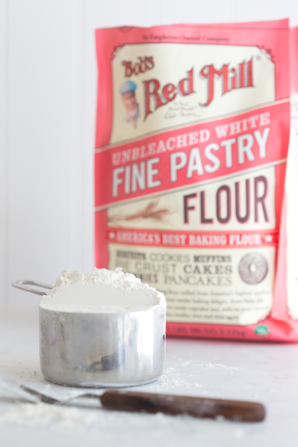 Bob's Red Mill Fine Pastry Flour for Lemon Chamomile Honey Bundt Cake