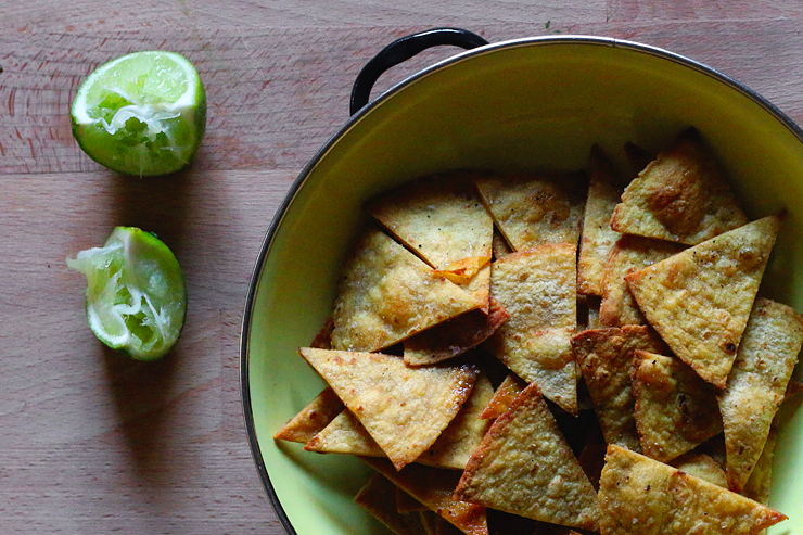 baked lime tortilla chips