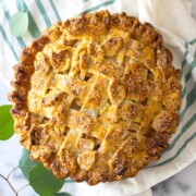 Apple Cheddar Pie by Baking The Goods