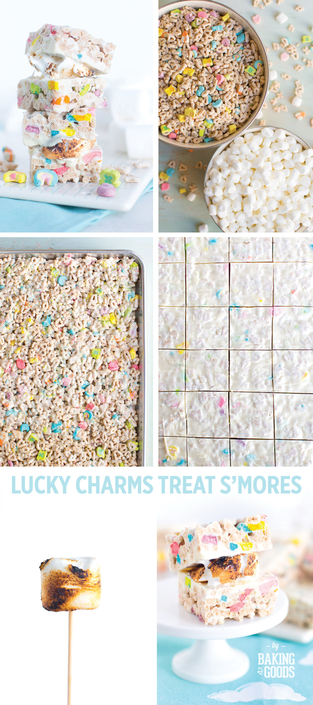 Lucky Charms Treat S'mores