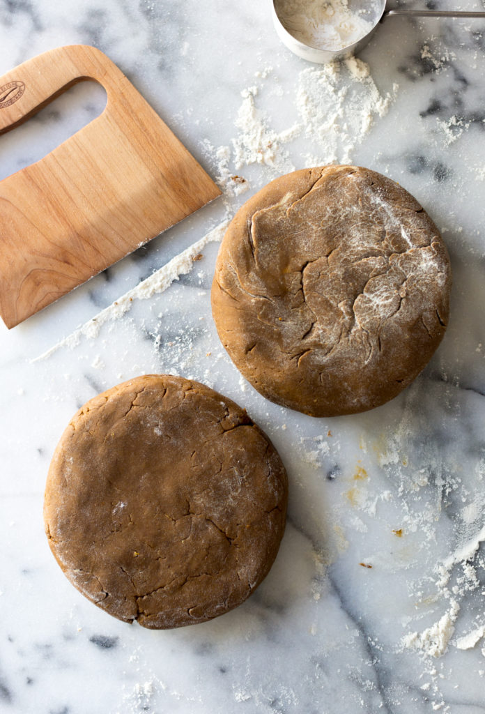Gingerbread Cookie dough disks