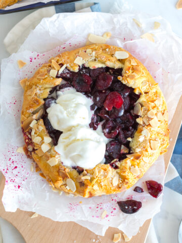 Cherry Almond Galettes by Baking The Goods