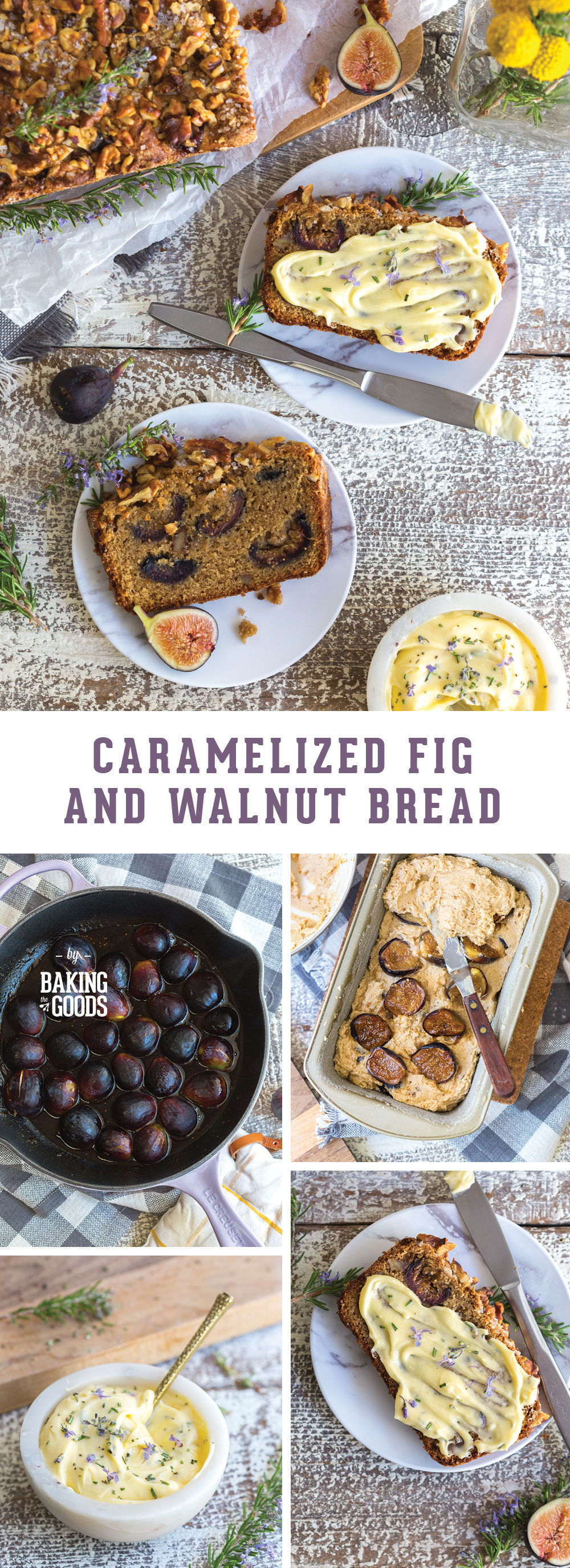 Caramelized Fig and Walnut Bread by Baking The Goods