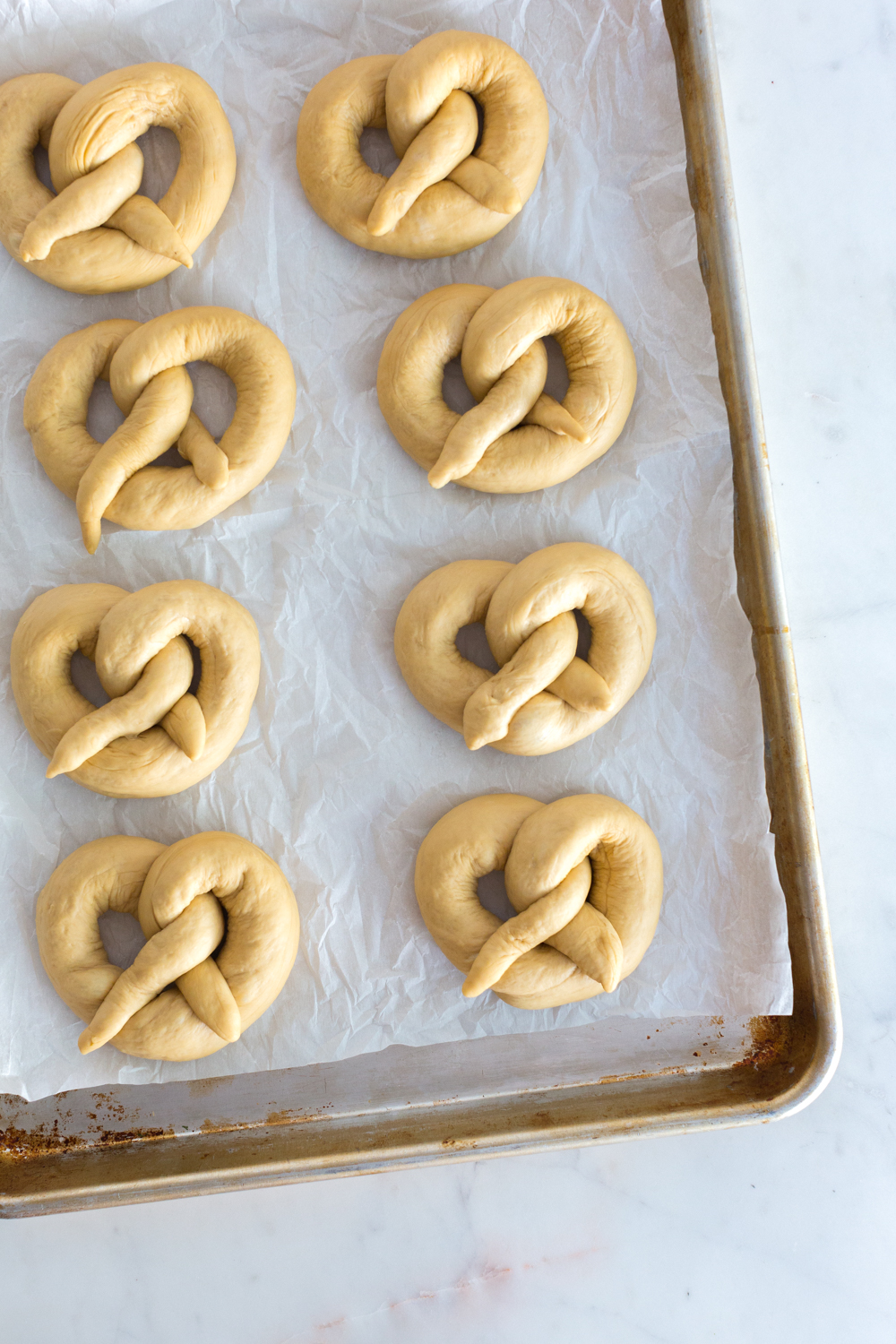 Pre-baked Dill Pretzels with Cider Cheese Dip