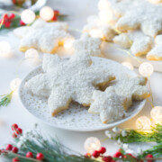 Cardamom Coconut Snowflake Cookies by Baking The Goods.