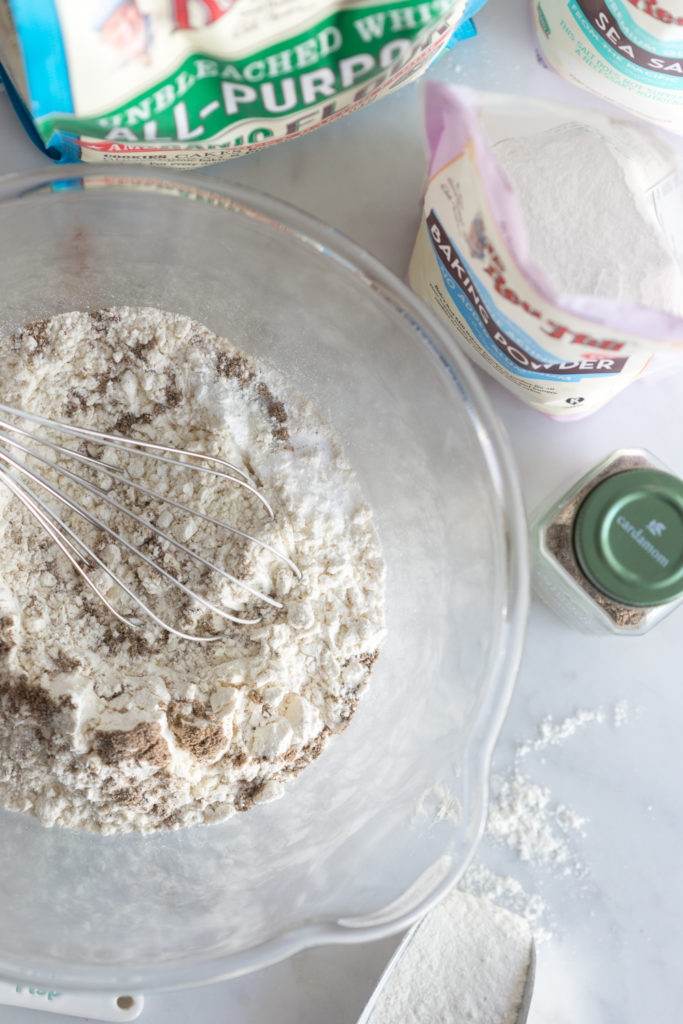 Cardamom Sugar Cookie dry ingredients