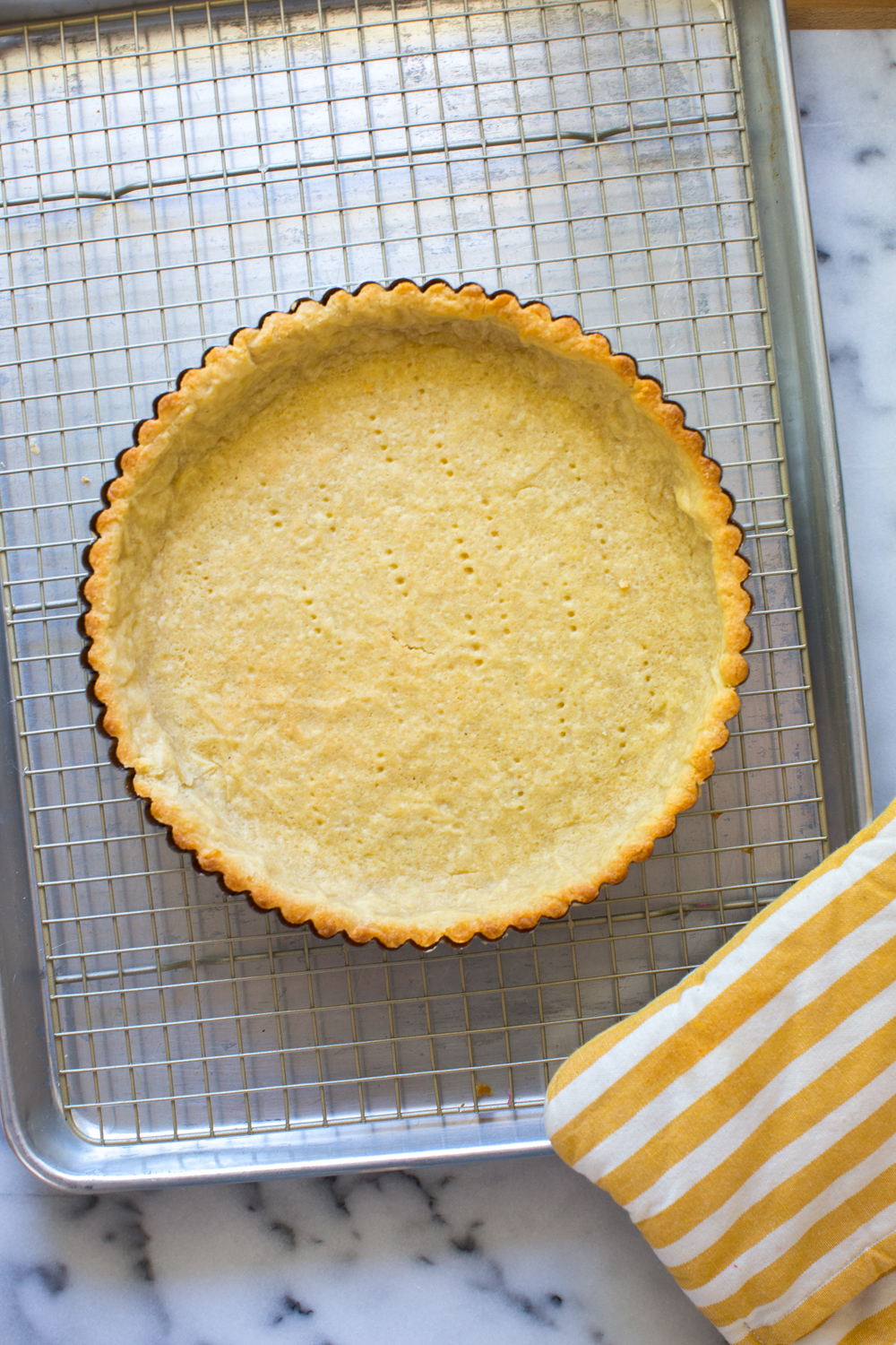 Baked Basic Tart Dough shell