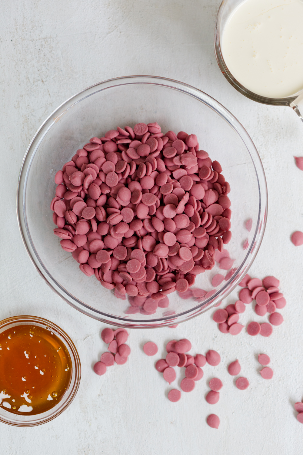 Ruby Cacao Ganache Tart filling ingredients