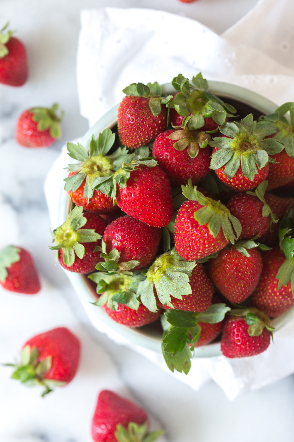 Strawberries for Strawberry Blondies