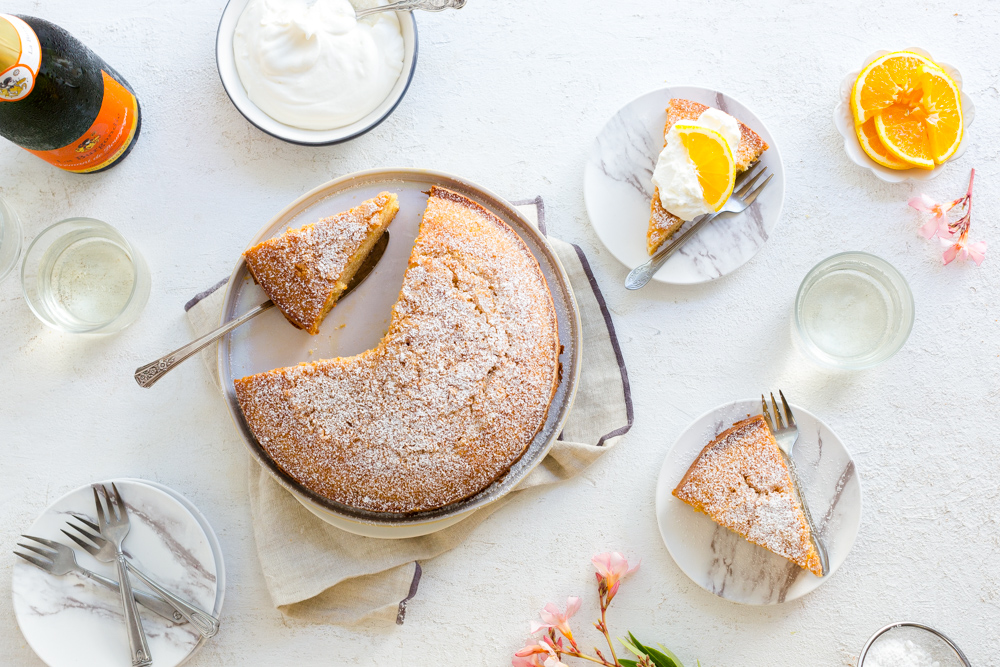 Orange Aperitivo Olive Oil Cake from Baking The Goods