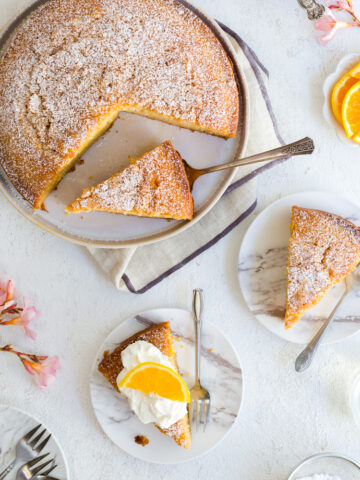 Orange Aperitivo Olive Oil Cake by Baking The Goods.