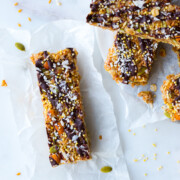 Seedy Almond Oat Bars by Baking The Goods