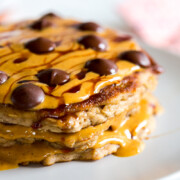 Gluten Free Almond Flour Banana Pancakes by Baking The Goods