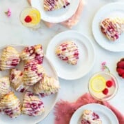 Raspberry Lemon Scones by Baking The Goods