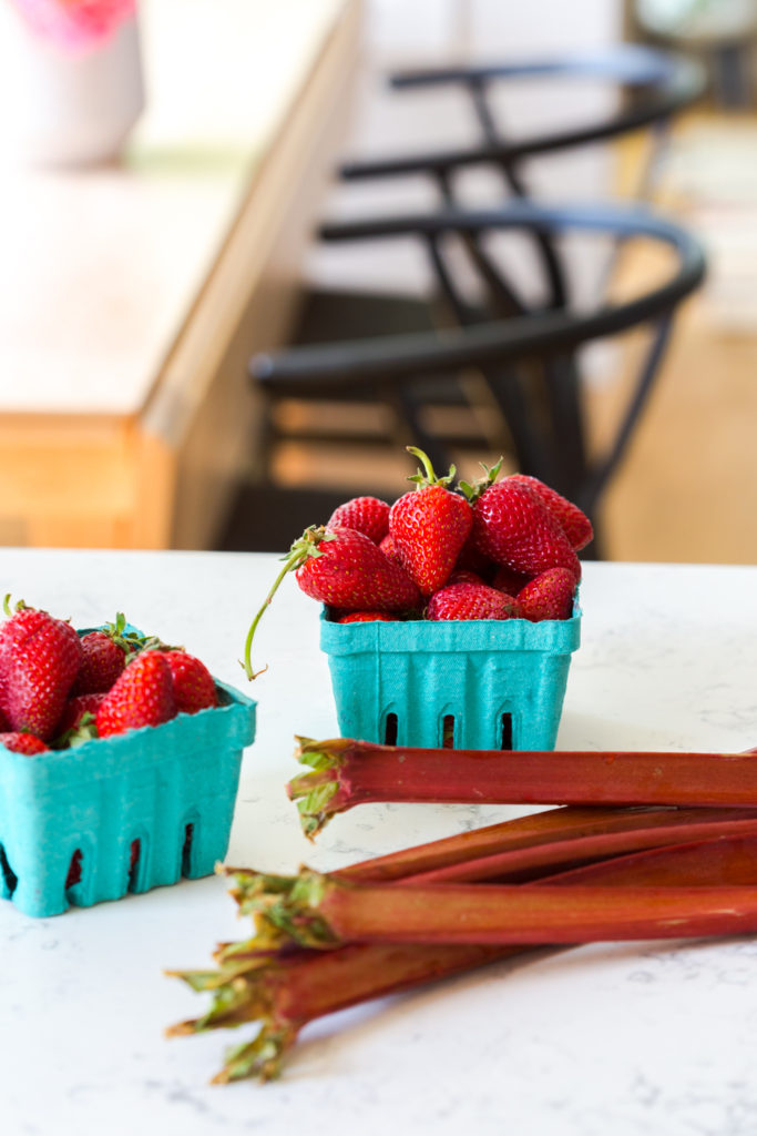 Strawberries and Rhubarb