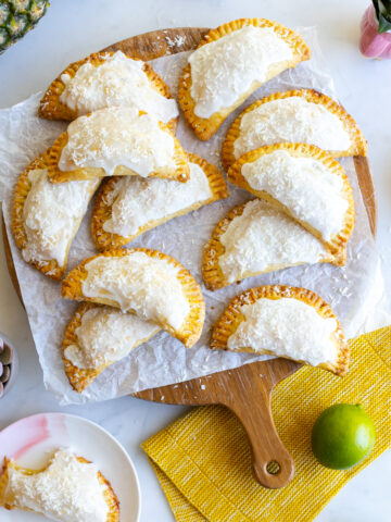 Pineapple Lime Coconut Hand Pies by Baking The Goods