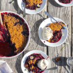 Huckleberry Crumble by Baking The Goods