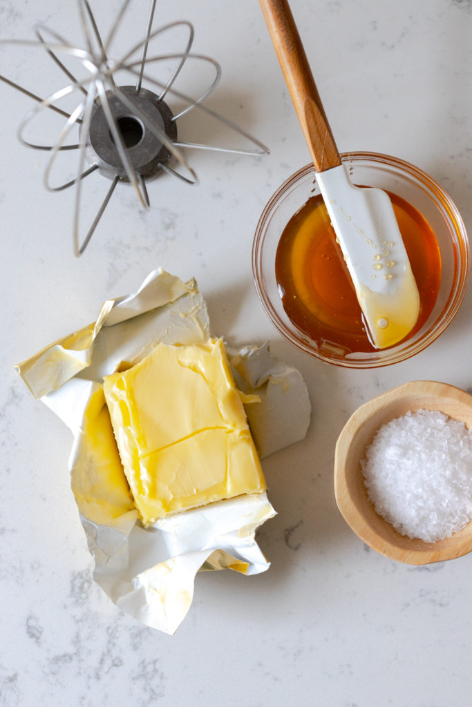 Ingredients for Whipped Honey Butter