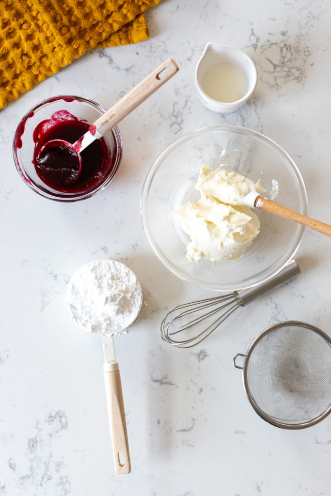 Mascarpone Icing ingredients 