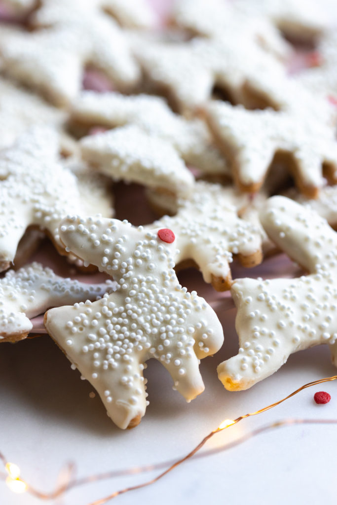 Reindeer Animal Cookies close up