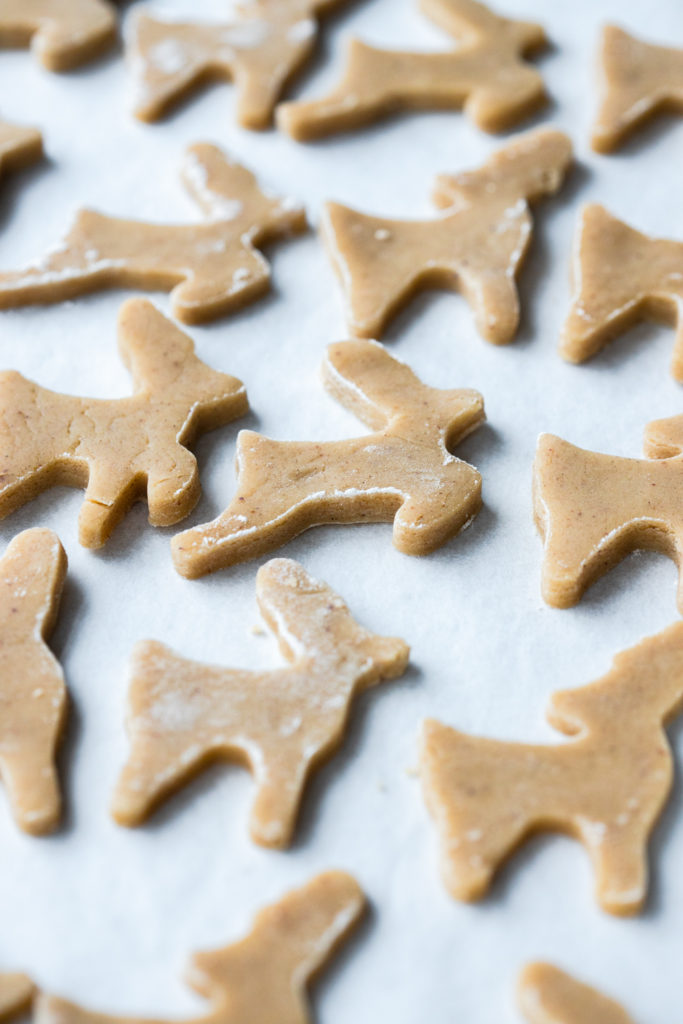 cut Reindeer cookies