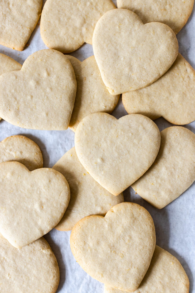 Lemon Heart Cookies