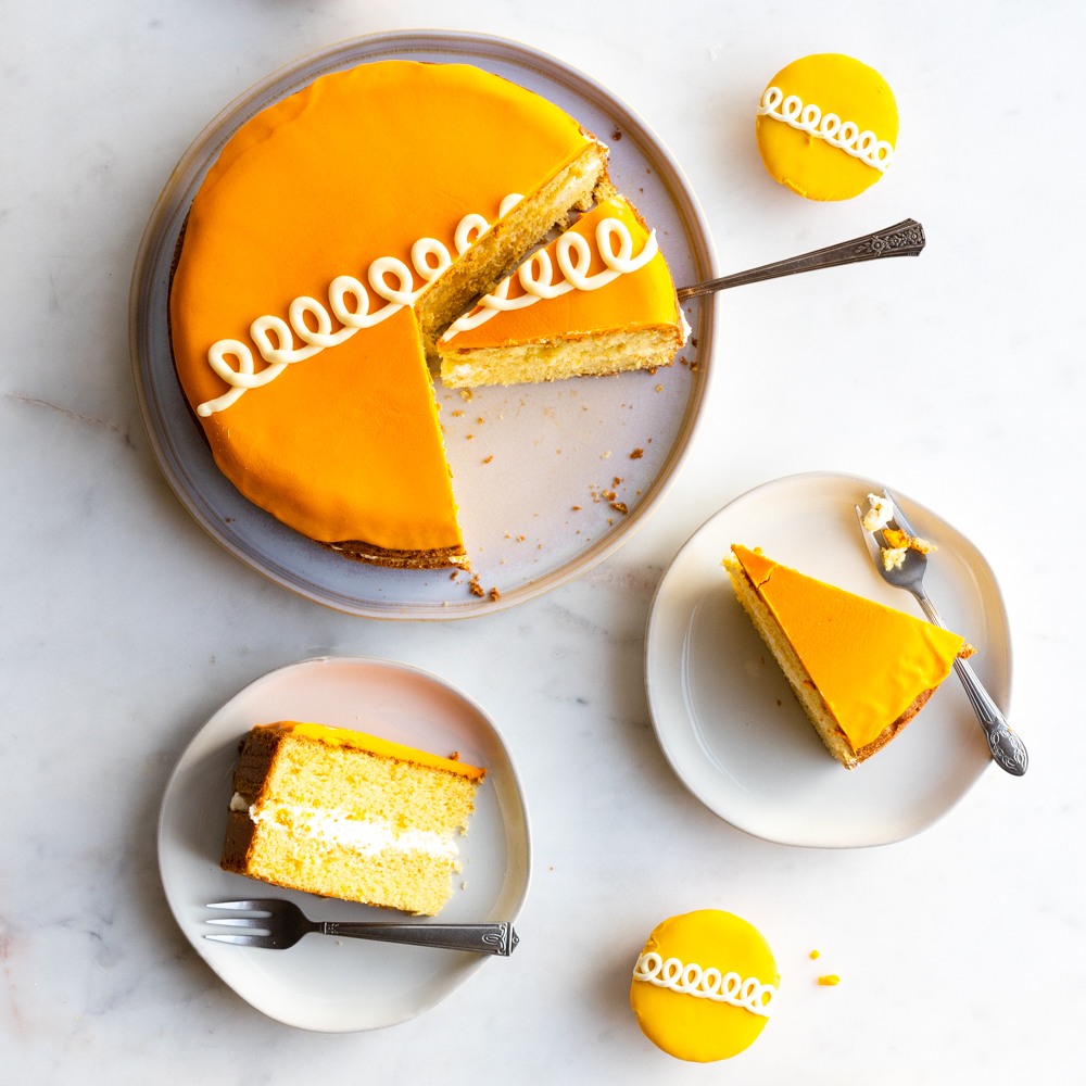 Orange Cream Cake by Baking The Goods