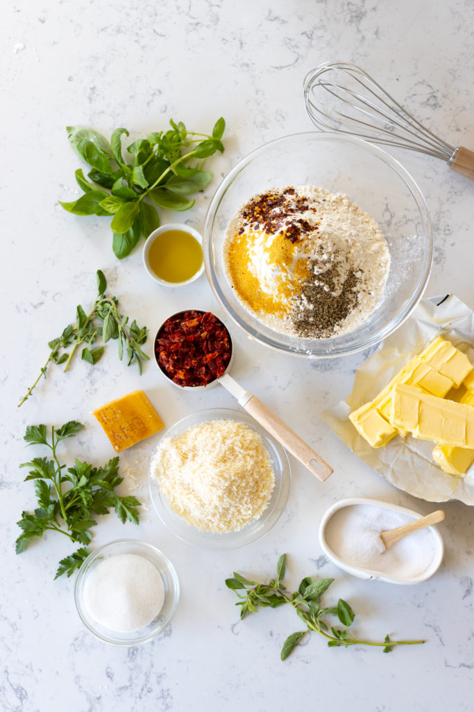 Shortbread Pizza Bites ingredients