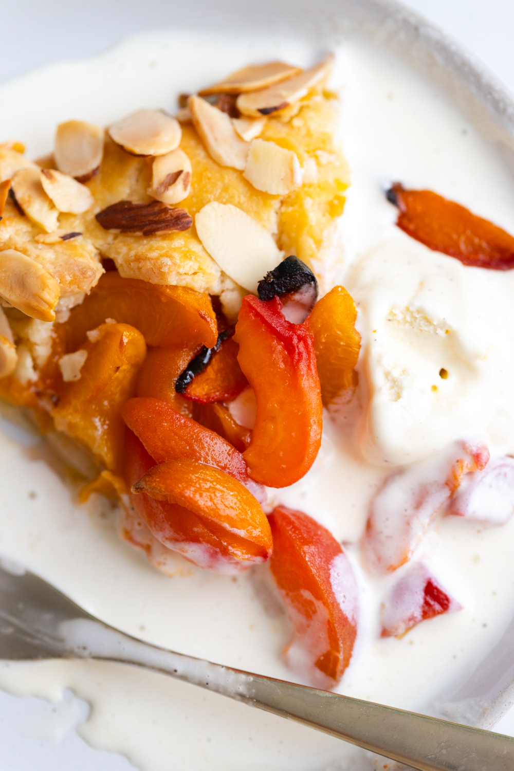 Apricot Almond Galette with Cream Cheese Crust Baking the Goods