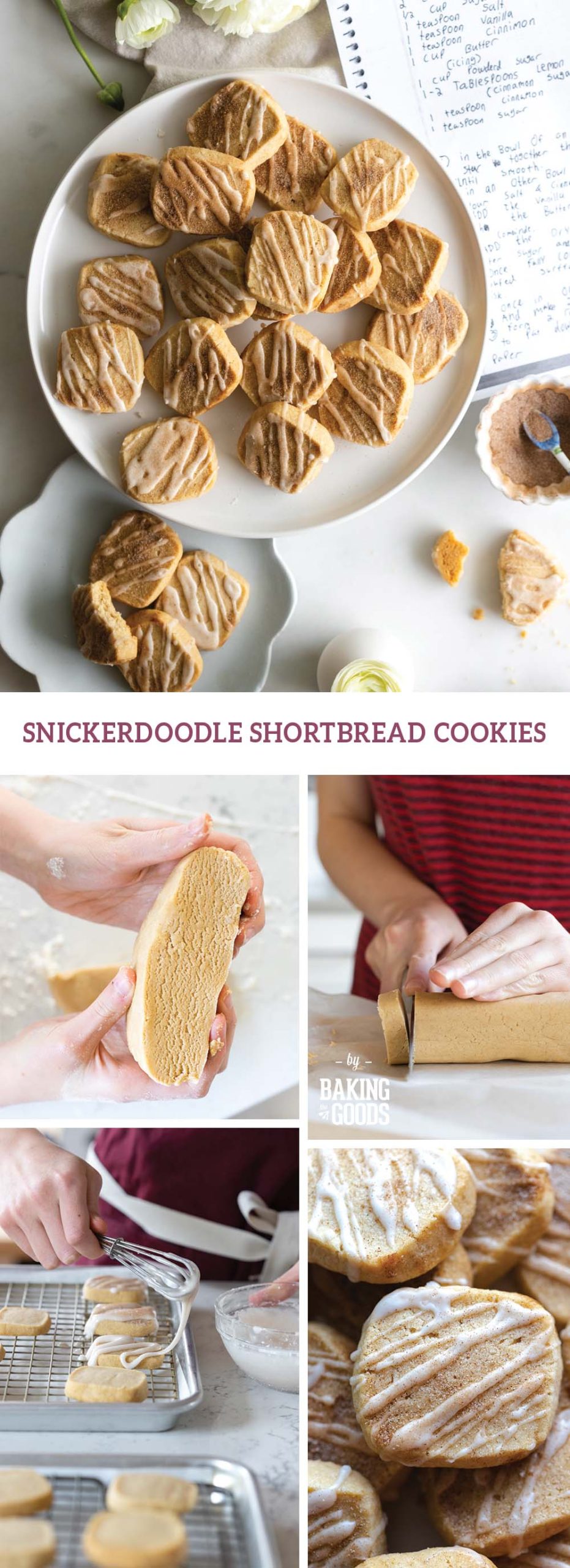Snickerdoodle Shortbread-Cookies by Baking The Goods