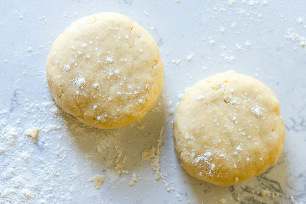 Basic All Butter Pie Dough disks