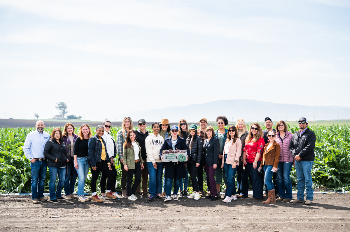 CA Grown Agritour 2022 at Ocean Mist Farms