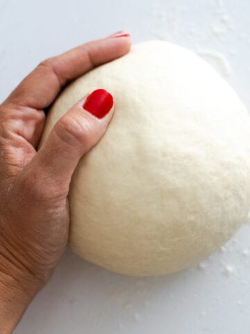 Quick and Easy Pizza Dough by Baking The Goods