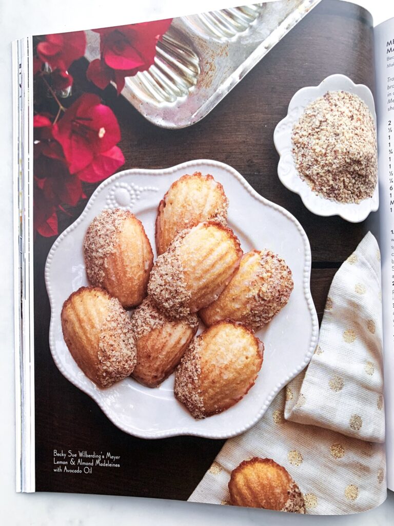 Becky Sue's Madeleine recipe in Bake From Scratch magazine