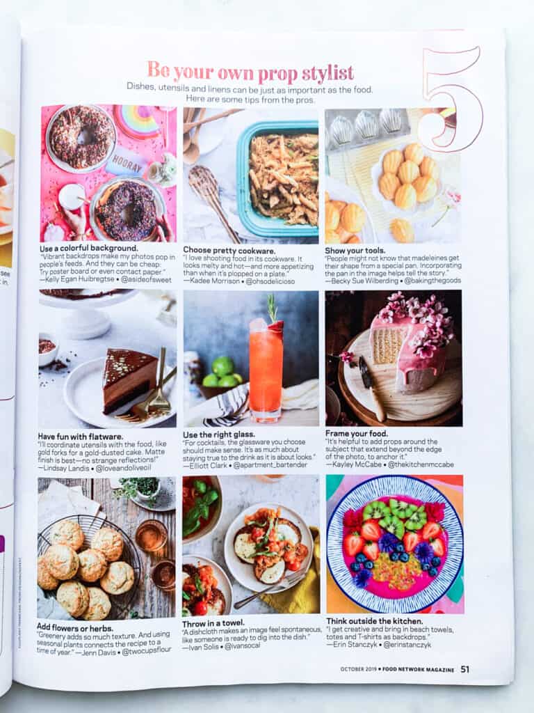 Baking The Goods in Food Network Magazine