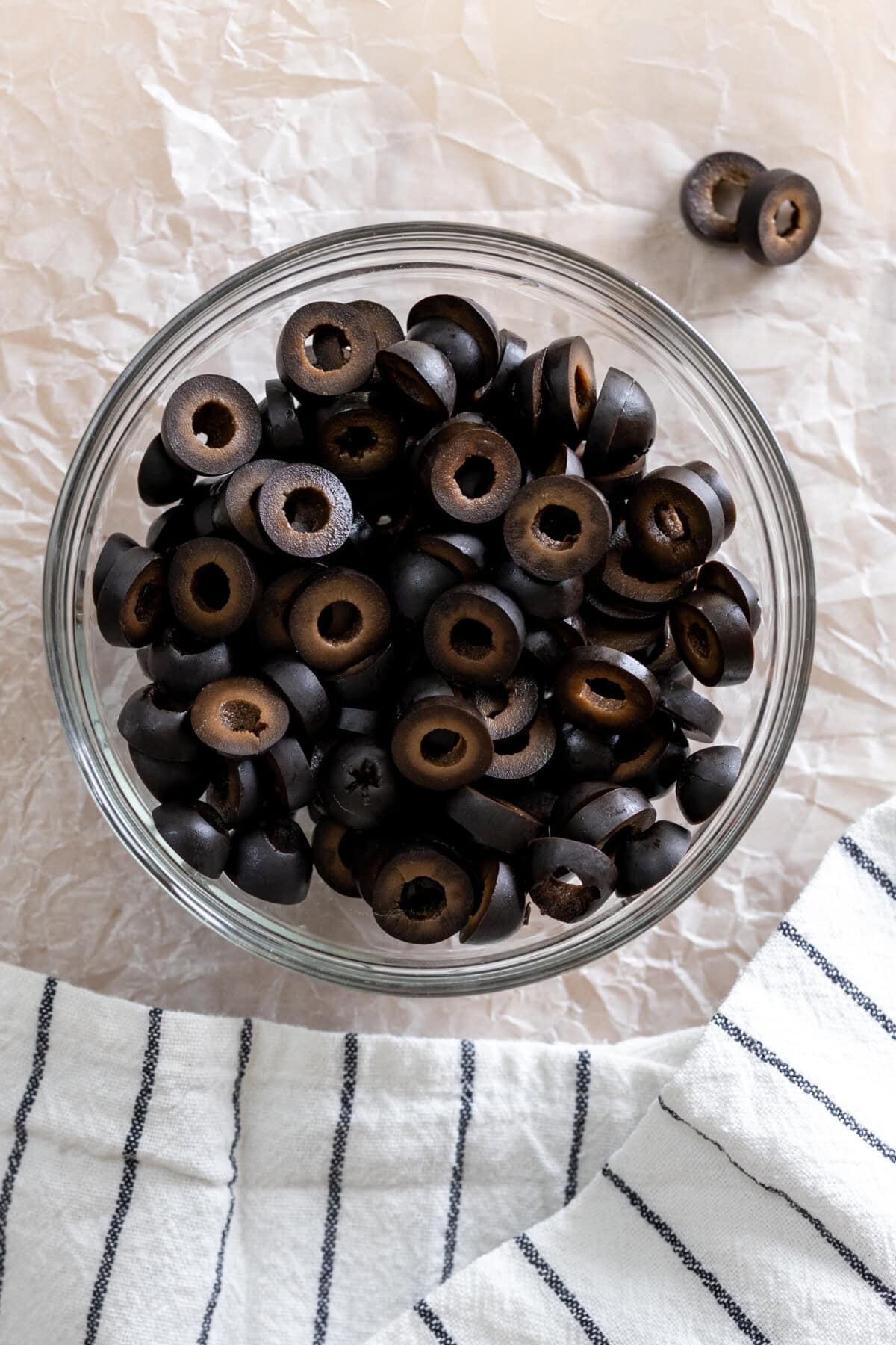 Sliced Black California Ripe Olives