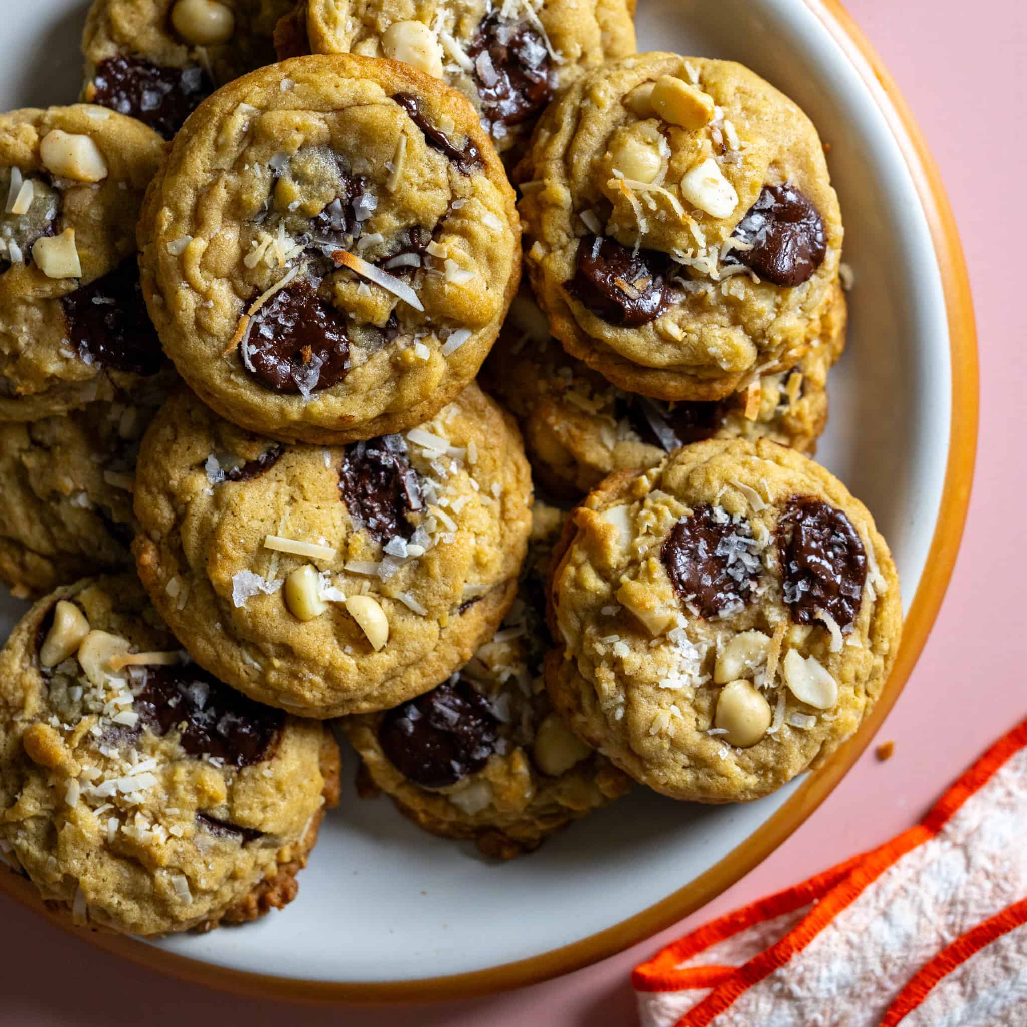 Macadamia Nut Coconut Chocolate Chip Cookies | Baking the Goods