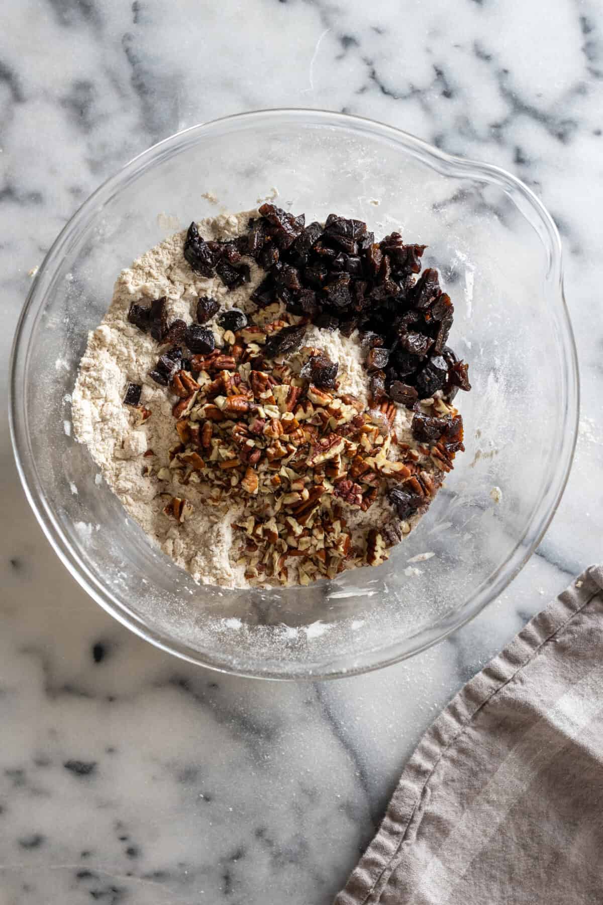 scone mix-ins; pecans and prunes