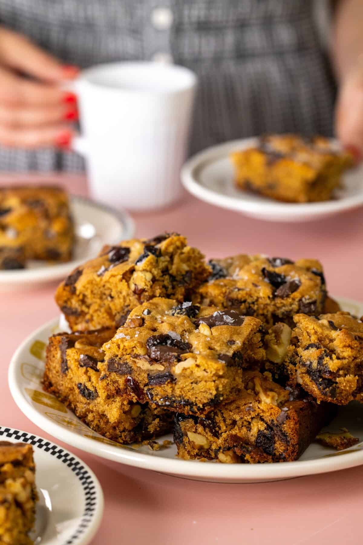 Prune Cherry Chocolate Walnut Tahini Bar