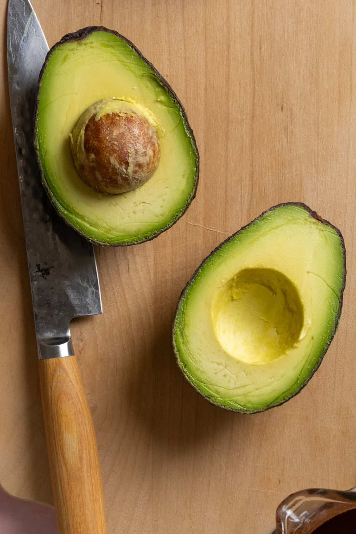 sliced California avocado