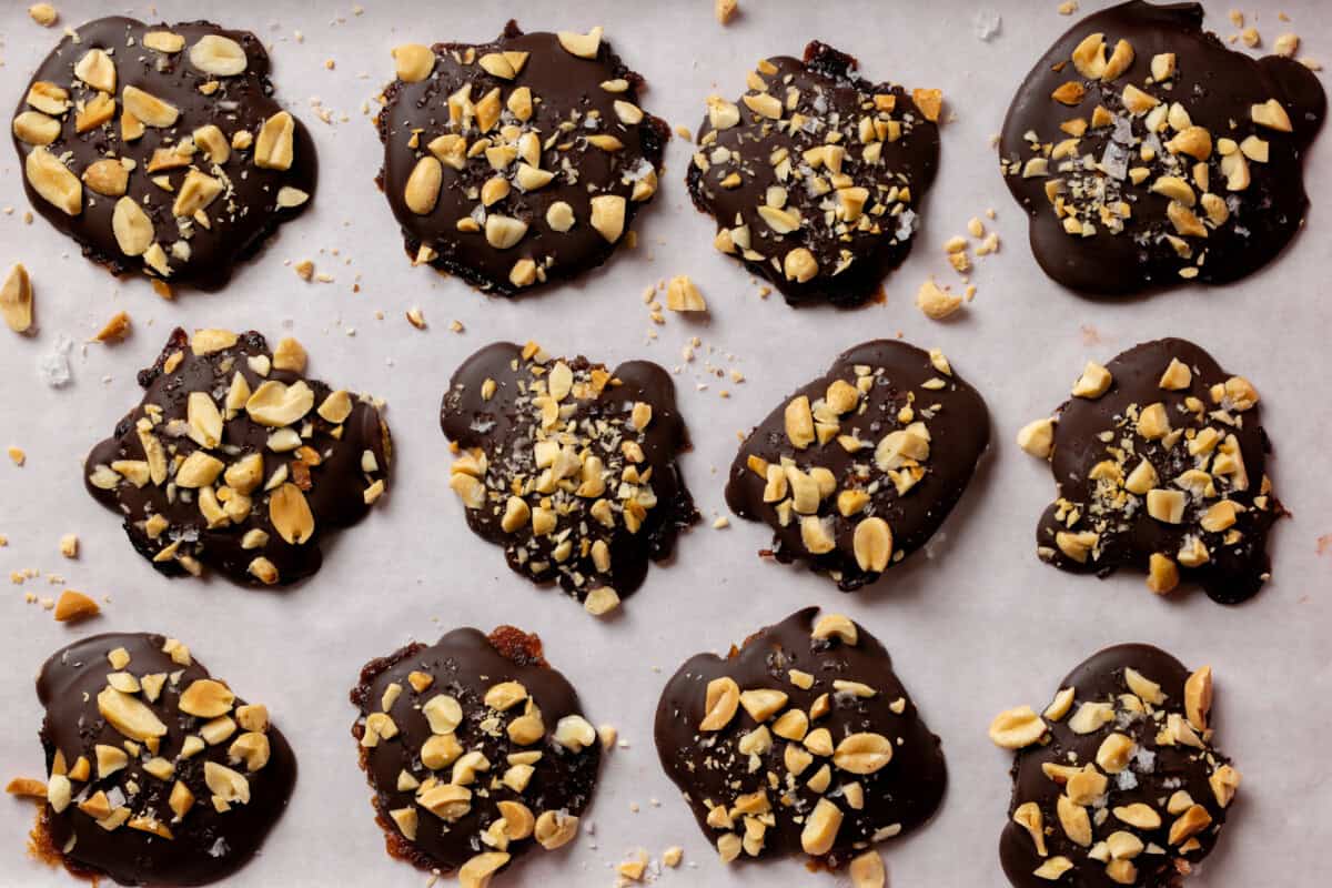 Smashed Prune Snickers Bite